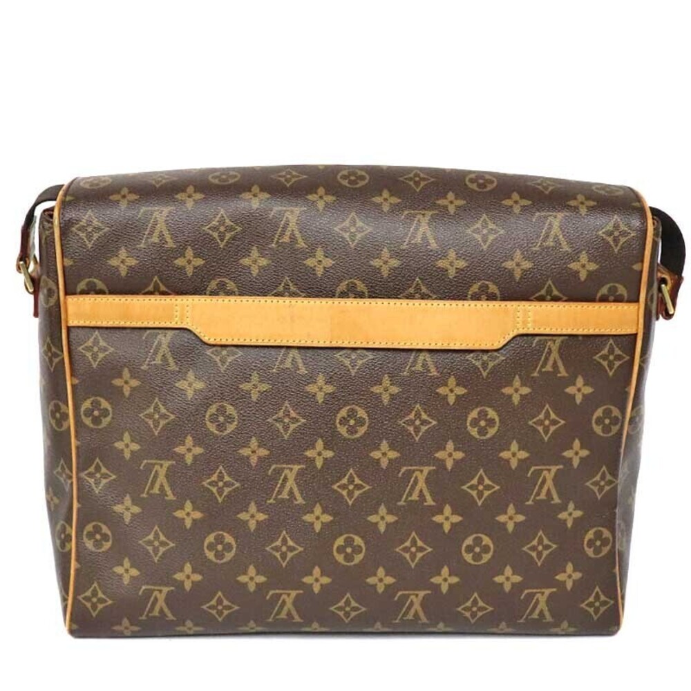 Louis Vuitton Brown Bag Monogram Shoulder Canvas LV Abesses
